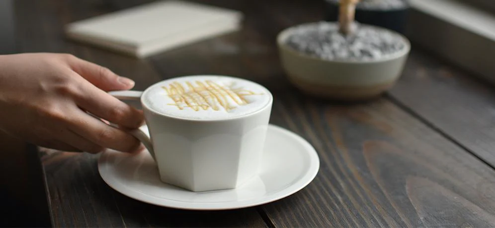 OCT cup & saucer 300ml / 10oz - Image 3